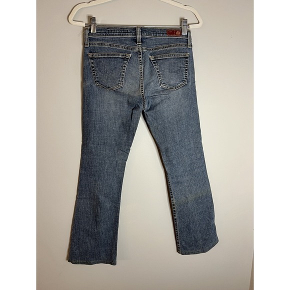 AG Adriano Goldschmied Jeans Womens 27R‎ Blue Denim The Angel Boot Cut Casual - Picture 1 of 13